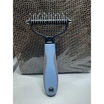 Imagen 2 del producto Cepillo Elimina Nudos Y Pelo Muerto Deslanador Razas Grandes