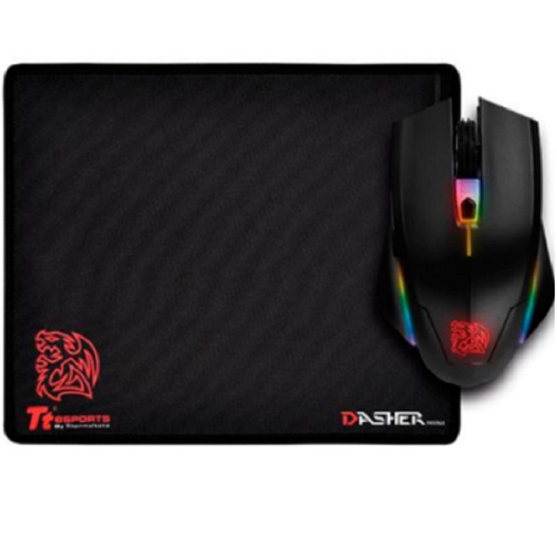 THERMALTAKE - Kit Gamer Mouse Y Mouse Pad Talon Elite RGB Thermaltake