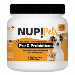 NUP - Pre&probiótico Carne- Sist. digestivo e inmune (60 dosis)