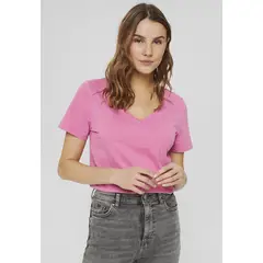 ESPRIT - Polera Mujer Manga Corta Lisa