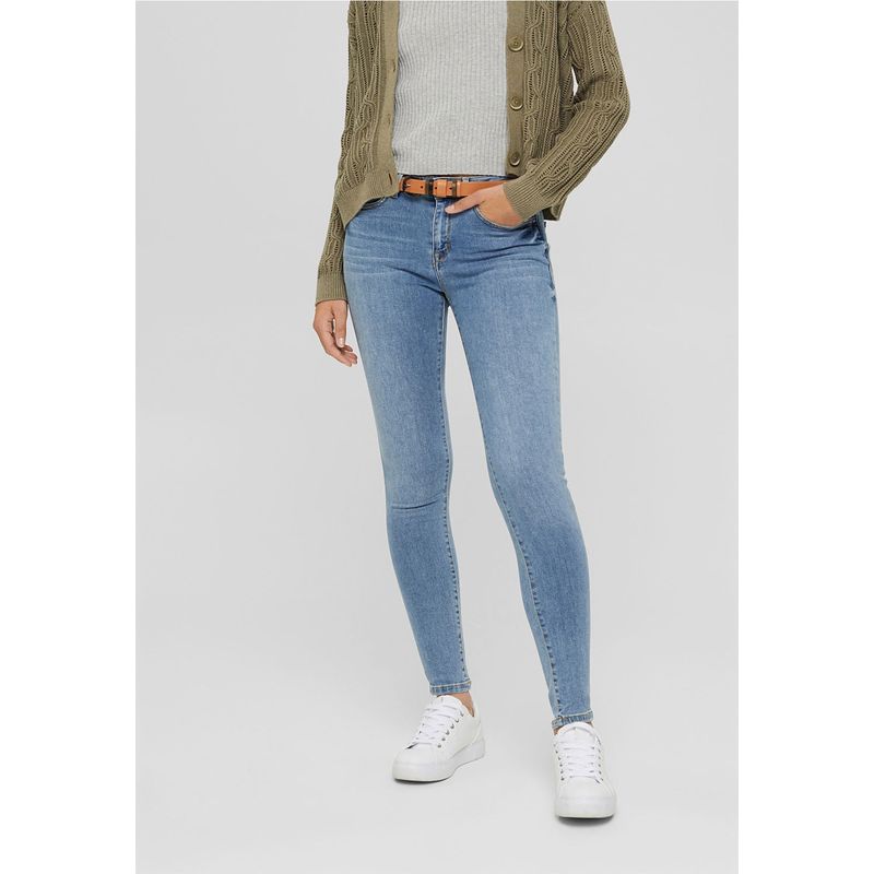 ESPRIT - Jeans Skinny Tiro Medio Mujer Esprit ESPRIT