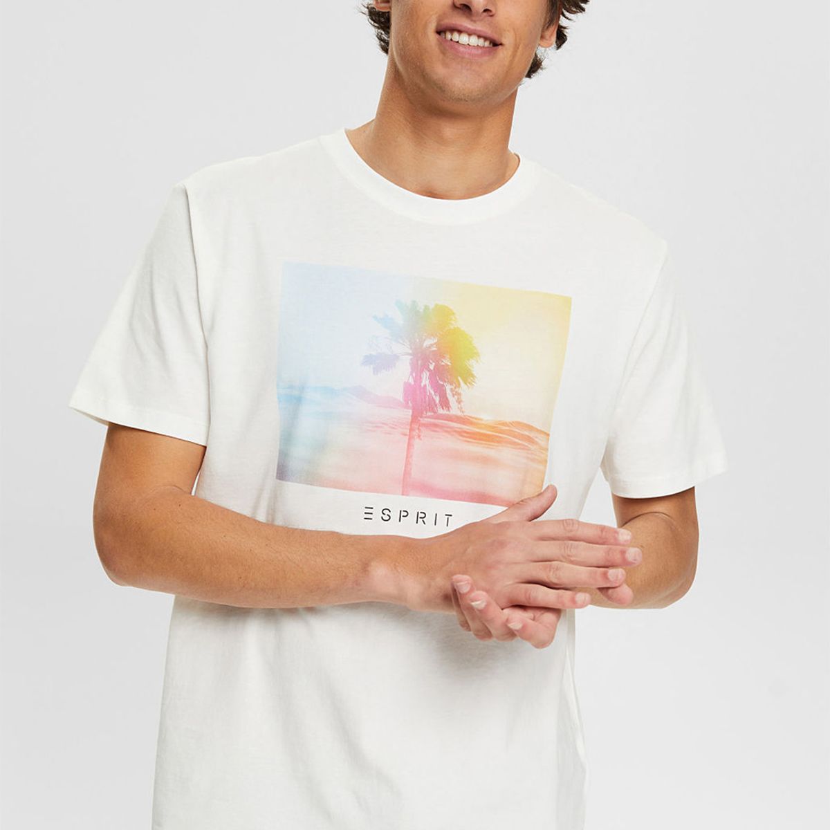 ESPRIT - Polera Con Estampado Esprit ESPRIT