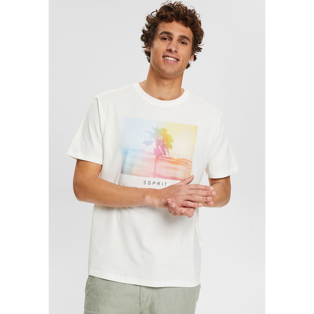 ESPRIT - Polera Con Estampado Esprit ESPRIT