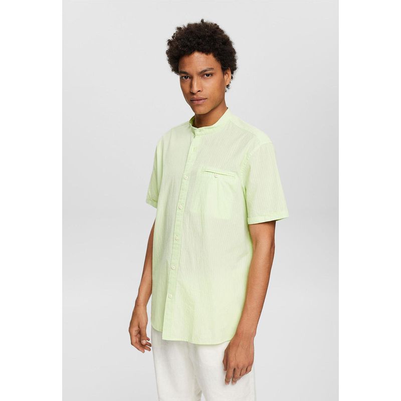 ESPRIT - Camisa Con Cuello Mao Esprit ESPRIT
