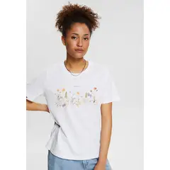 ESPRIT - Polera Con Estampado De Flores