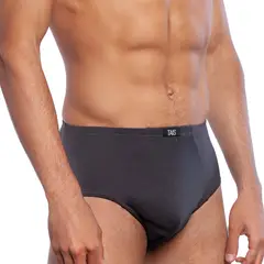TAIS - Slip Clásico Bi-Pack Gris