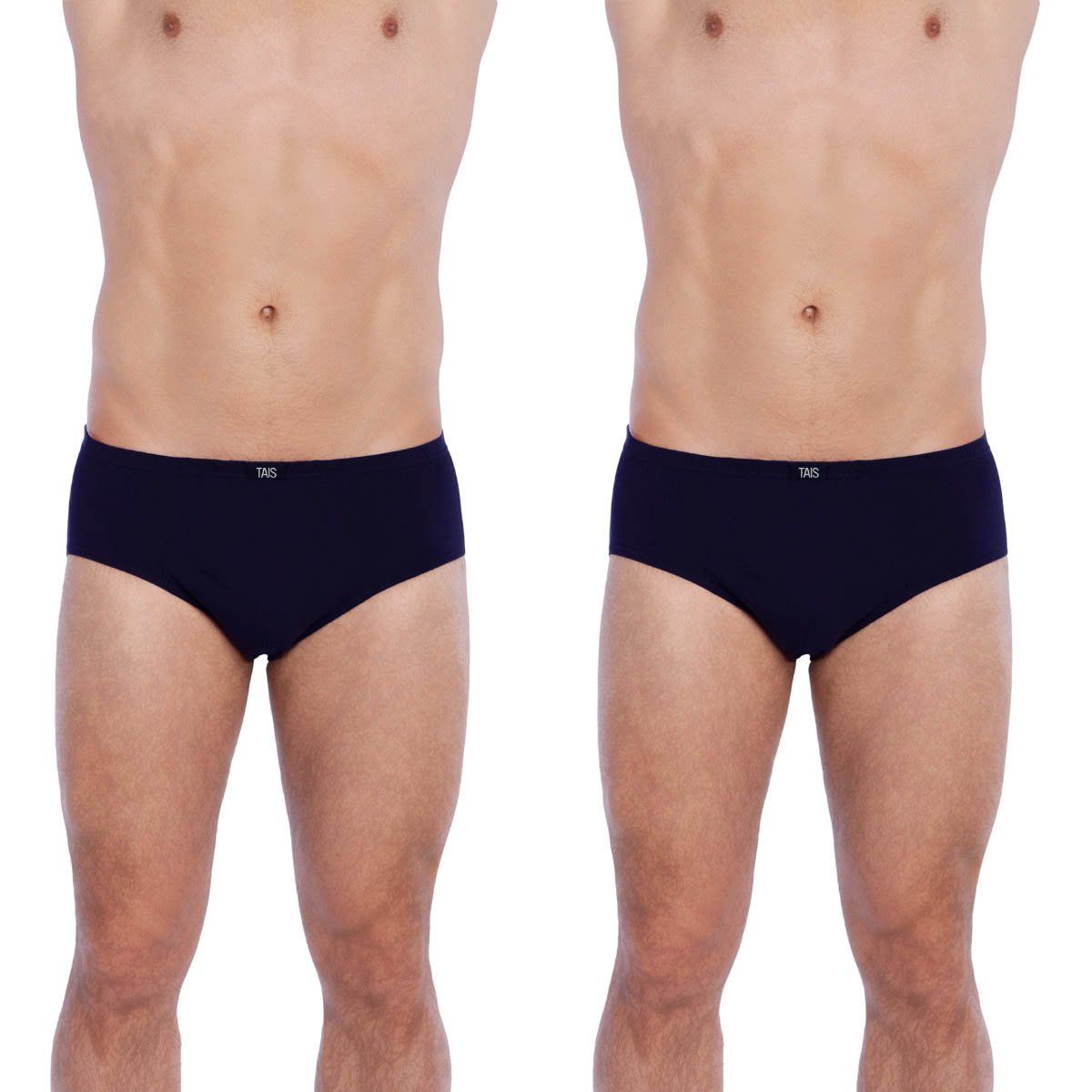 TAIS - Slip Clásico Bi-Pack Azul Tais
