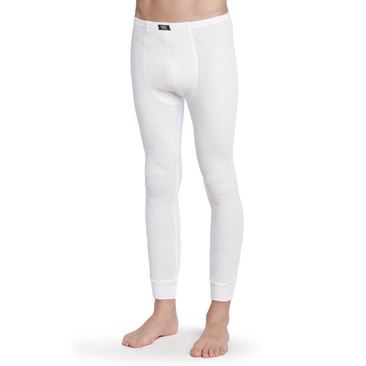 TAIS - Calzoncillo Largo Termico Tejido Panal Blanco Tais