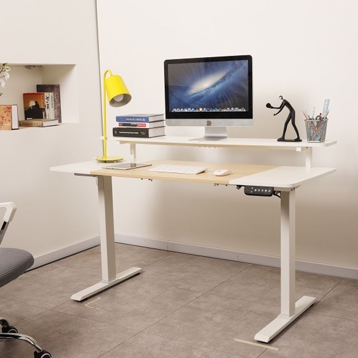 AGUILA - Escritorio Eléctrico Altura Regulable WEB-DDZ02-120MB