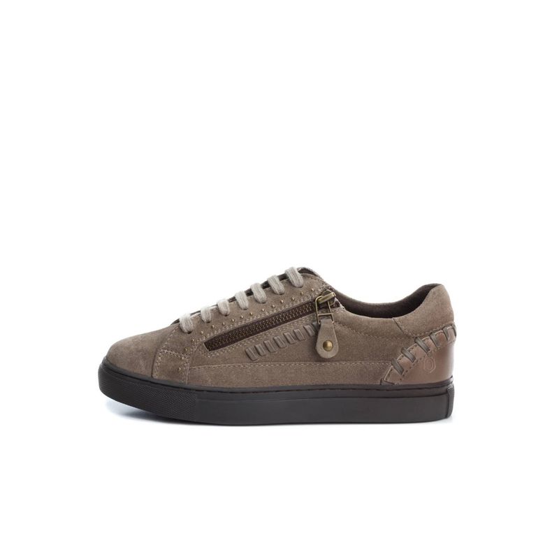 CARMELA - Zapatos Mujer Flora Taupe Carmela