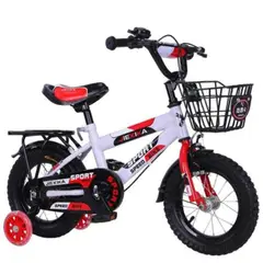 GENERICO - BICICLETA INFANTIL ROJA ARO 12