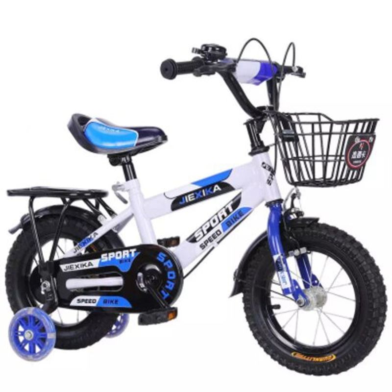 GENERICO - BICICLETA INFANTIL AZUL ARO 12