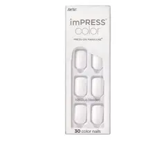 GENERICO - Manicure Impress - Set De Uñas Adhesivas Press On - Blancas
