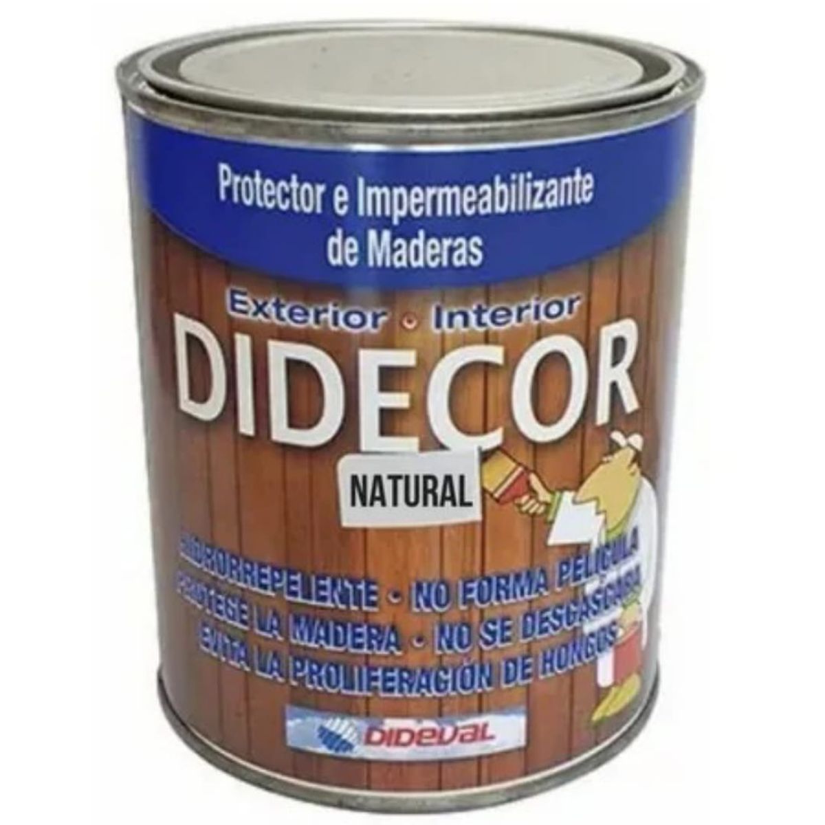 GENERICO - Protector Madera 1 Galón Natural- Pack 4 Unid