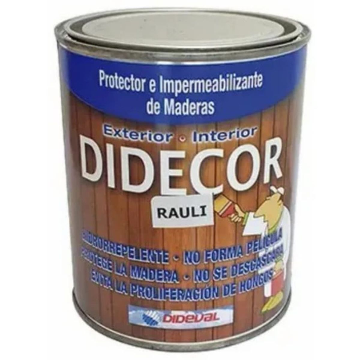 GENERICO - Protector Madera 1 Galón Rauli. Pack 4 Unid