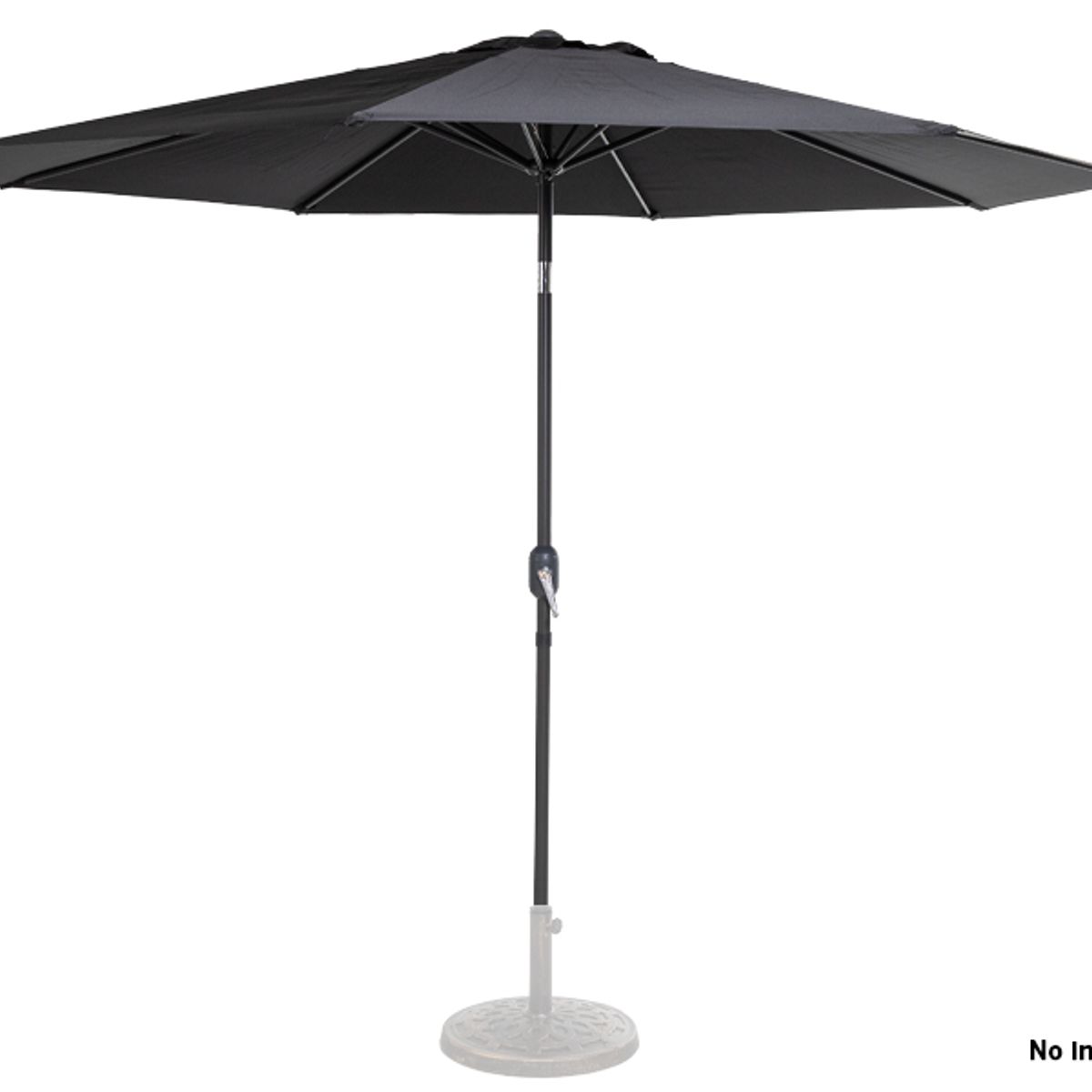 NECTAR - Quitasol Shake UV REDONDO negro  3MT