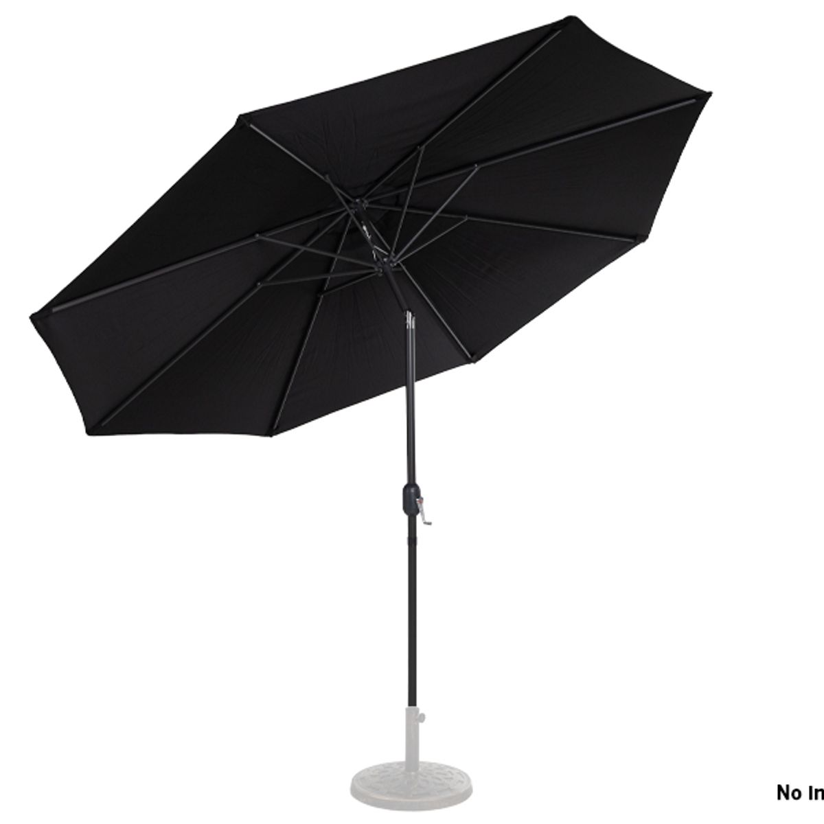 NECTAR - Quitasol Shake UV REDONDO negro  3MT