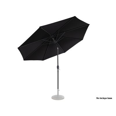 Imagen 2 del producto Quitasol Shake UV REDONDO negro 3MT