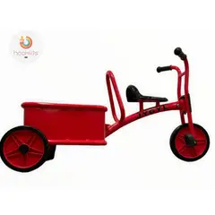 HAOKIDS - Triciclo con carro de acero para niños - Alta resistencia
