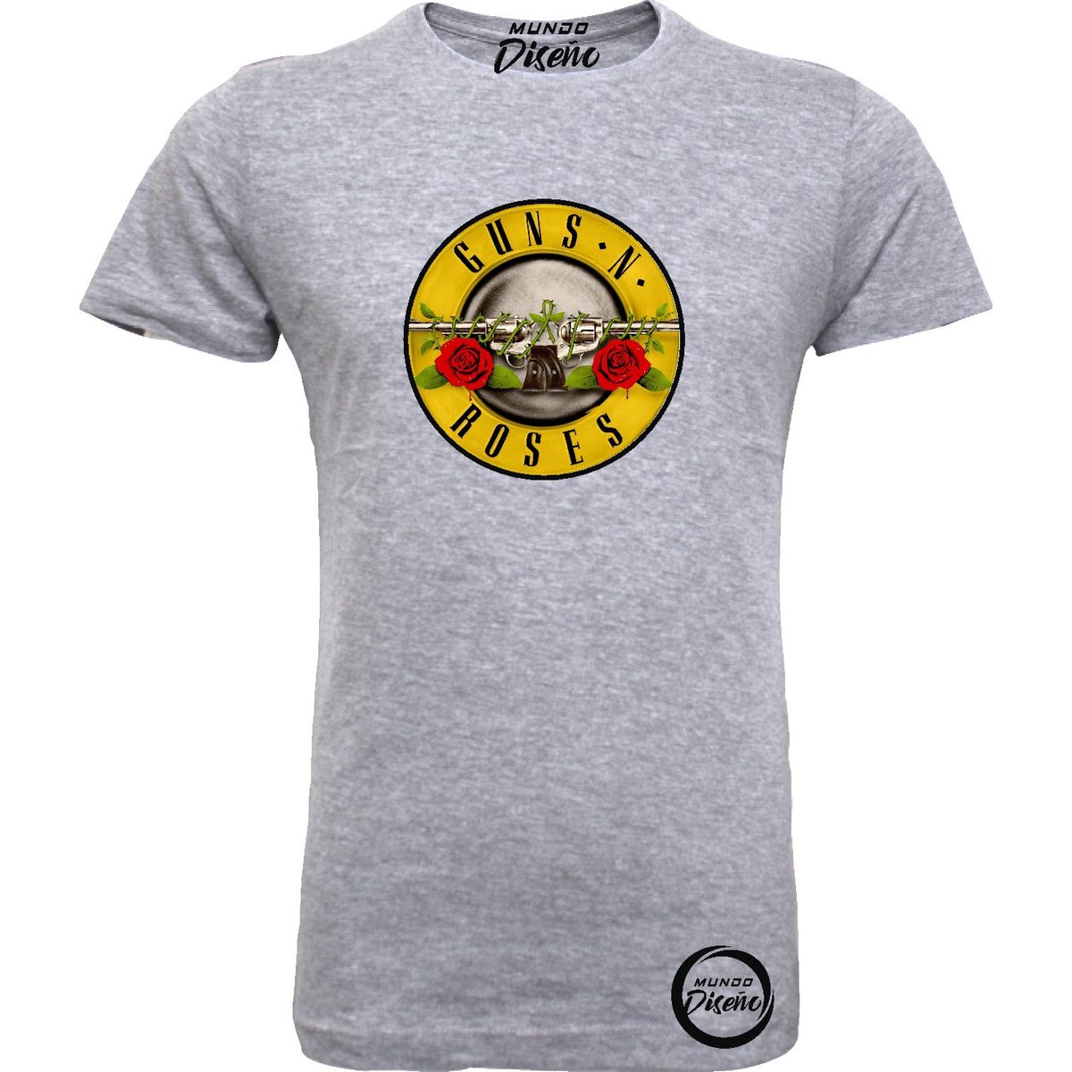 MDC - Polera De Hombre Manga Corta Guns N Roses Clasico