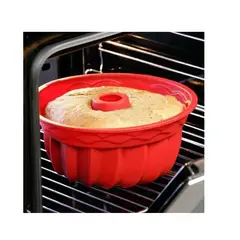 GENERICO - Molde Silicona Para Queque Forma Corona Repostería Pastel Engranaje