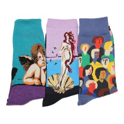 Imagen 2 del producto 12 Pares De Calcetines Con Diseño De Algodon - Unisex