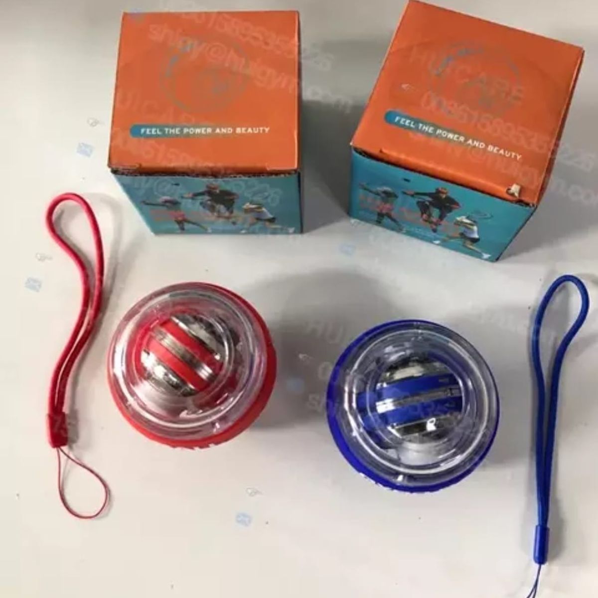 GENERICO - Ejercitador Power Ball Gyro Ball Giroscopio Ejercicio para manos