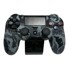 GENERICO - FUNDA JOYSTICK PS4 MULTICOLOR MILITAR NEGRO AZUL