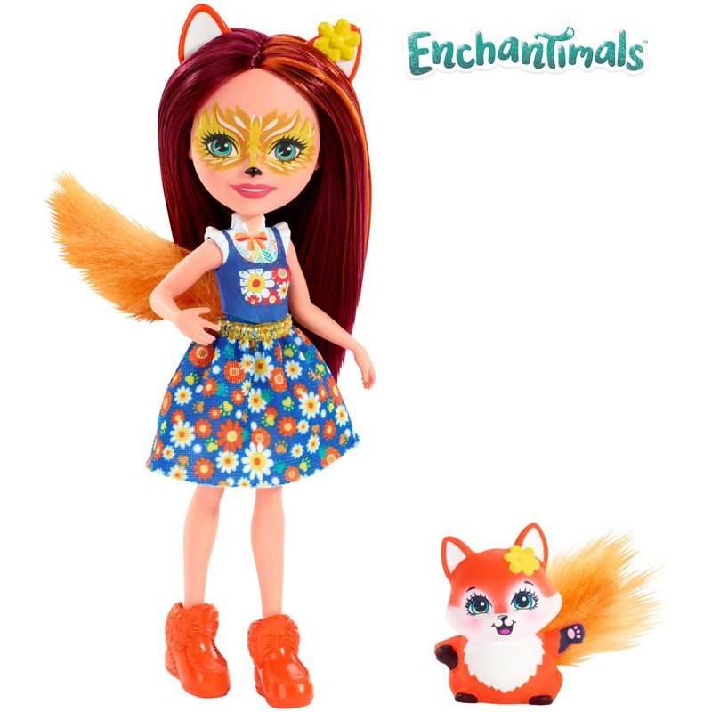 ENCHANTIMALS - Enchantimals Muñeca Felicity Fox y Zorrita Flick