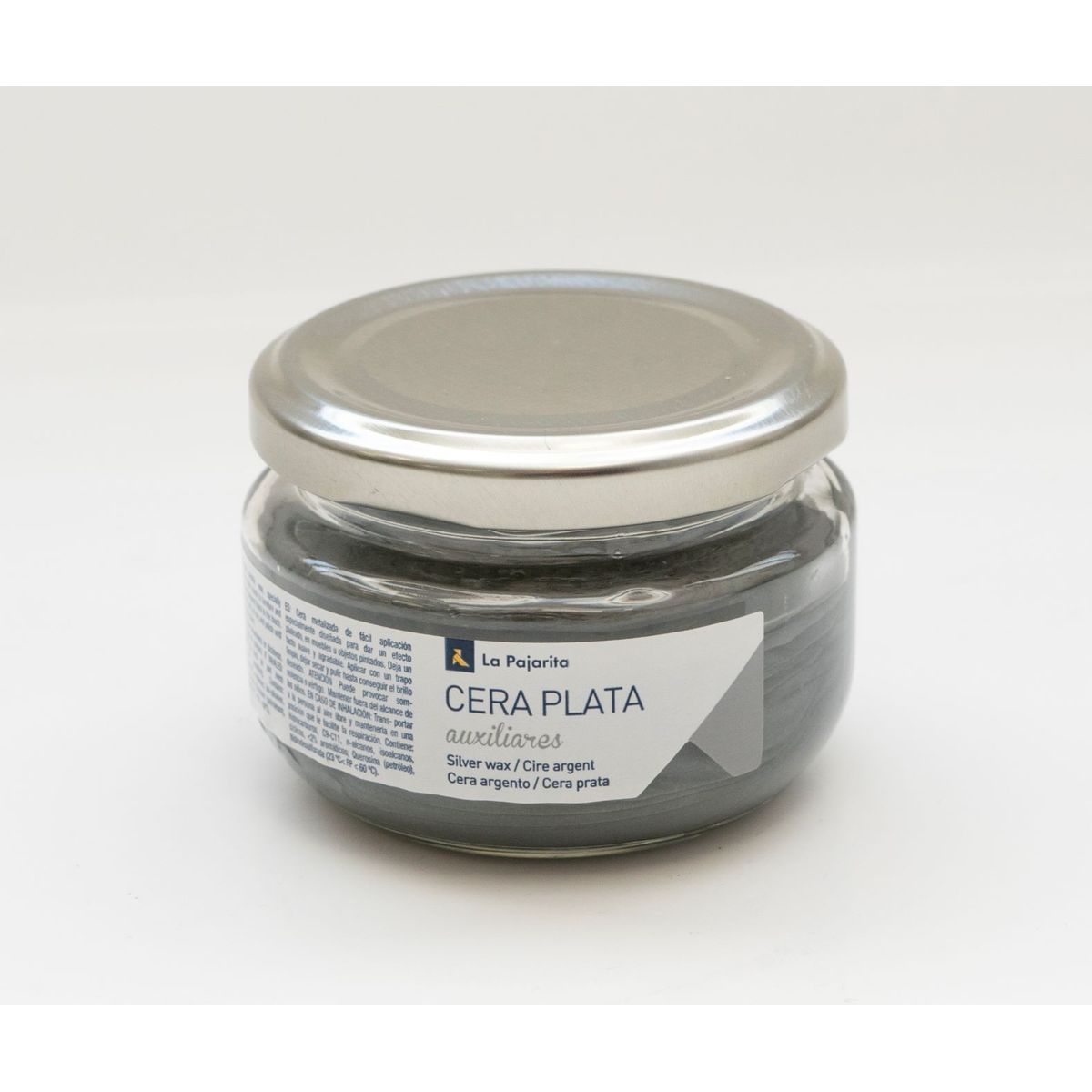 LA PAJARITA - Cera Metalizada Plata 100 ml