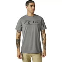 Polera FOX Manga Corta Pinnacle Premium Gris