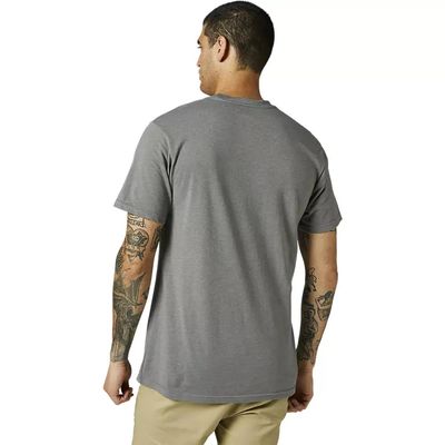 Imagen 2 del producto Polera FOX Manga Corta Pinnacle Premium Gris