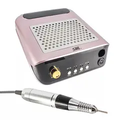 BLUUM - Torno + Extractor 2en1 De Uñas Manicure 25000 RPM Rosado