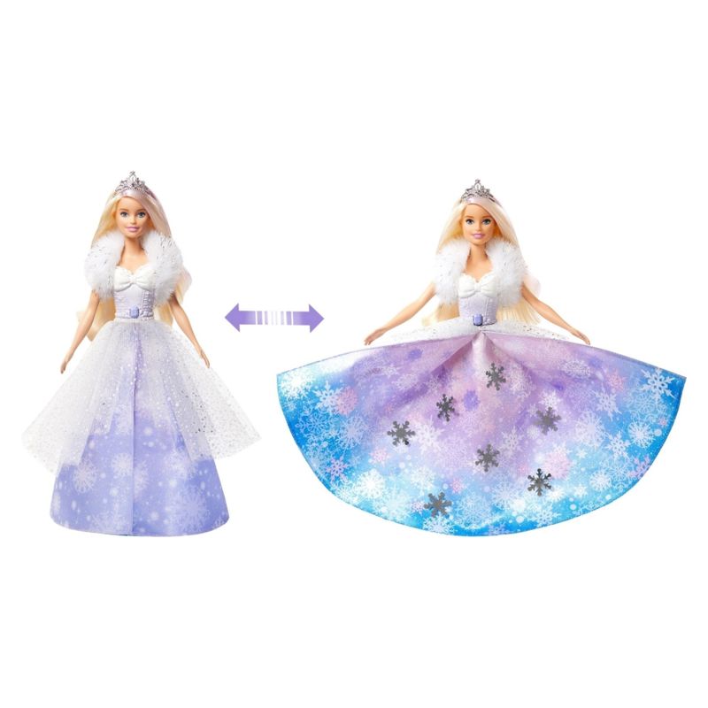 BARBIE - Barbie Muñeca Princesa Vestido Mágico