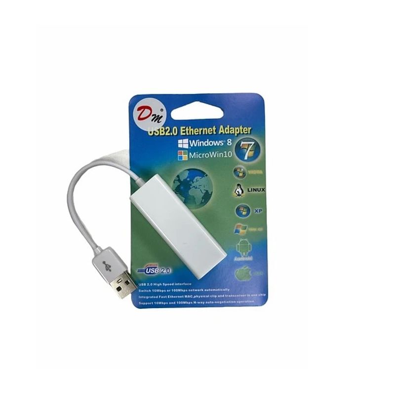 DM - TARJETA RED USB 2.0 DM CON CABLE