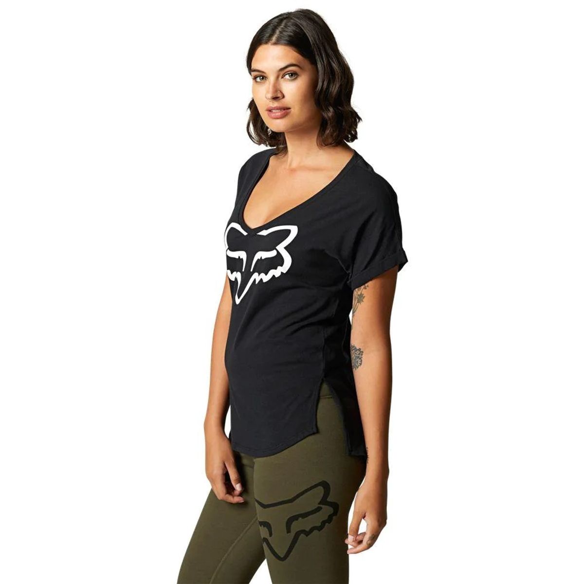 FOX RACING - Polera MUJER FOX Boundary Negro