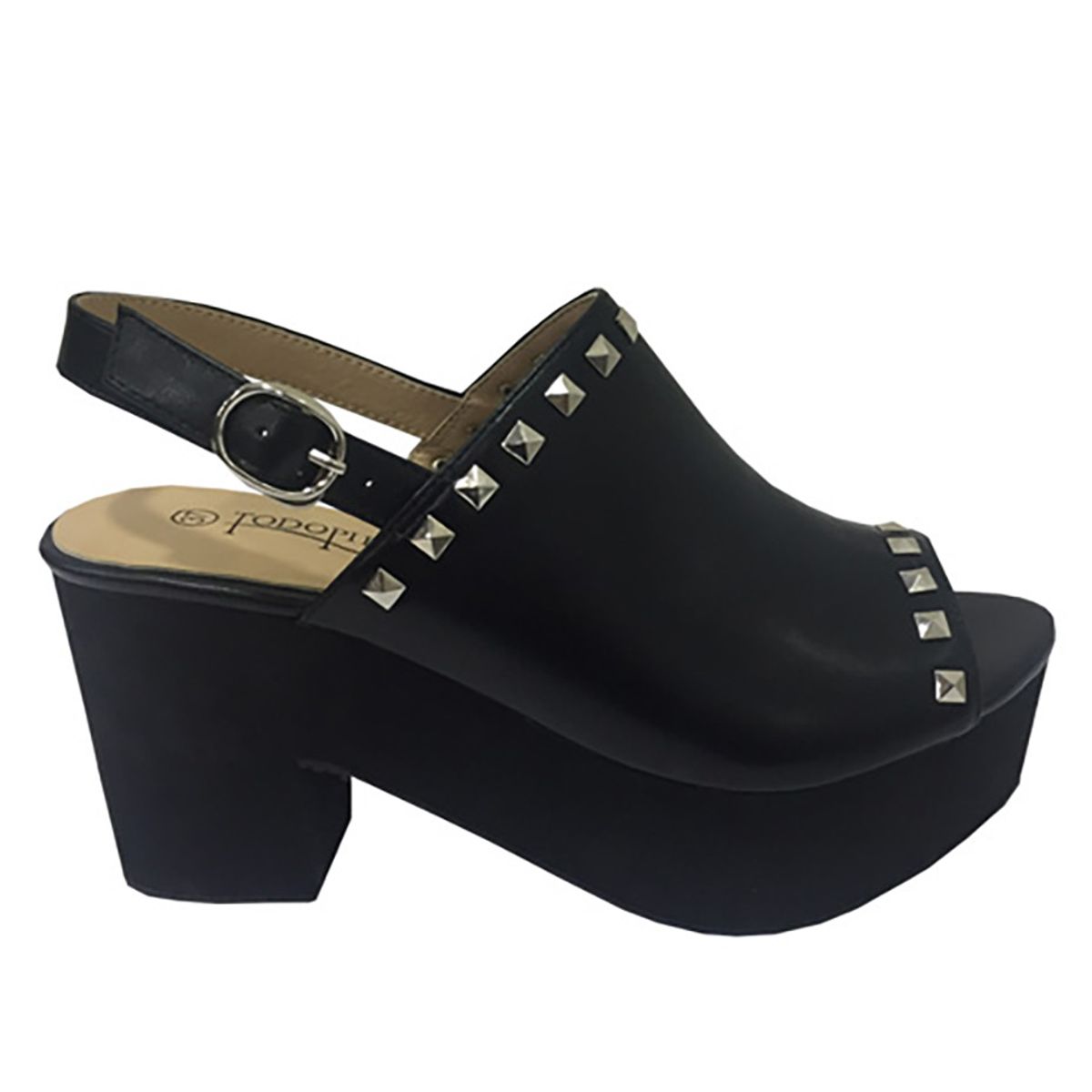 TODOPIEL - Sandalia Mujer Negro Todopiel