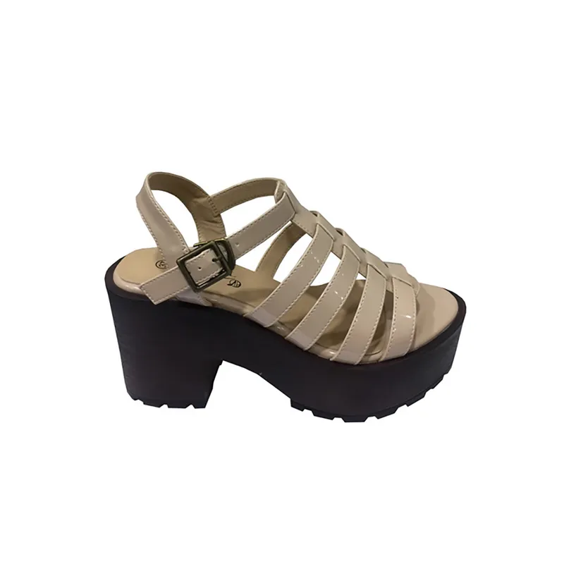TODOPIEL - Sandalia Mujer Beige Todopiel