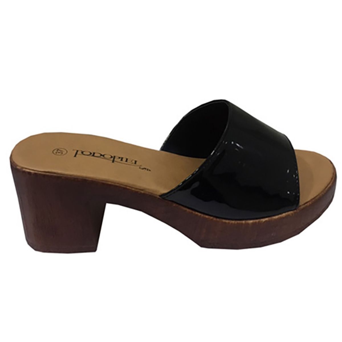 TODOPIEL - Sandalia Mujer Negro Todopiel