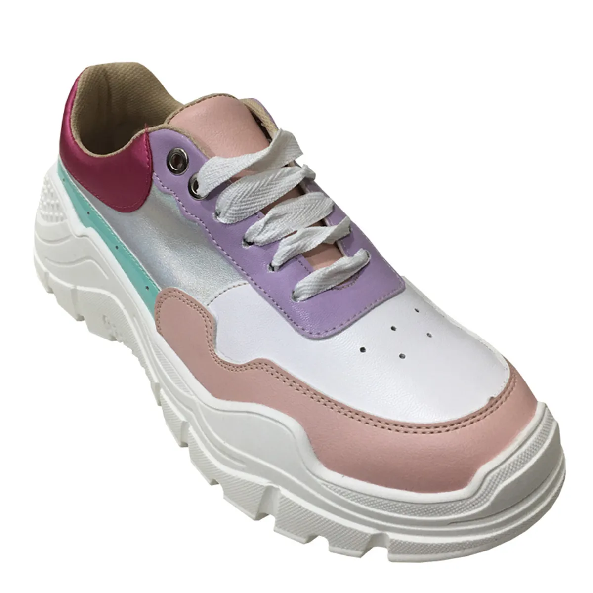 TODOPIEL - Zapatilla Ecocuero ZAX27 Rosa