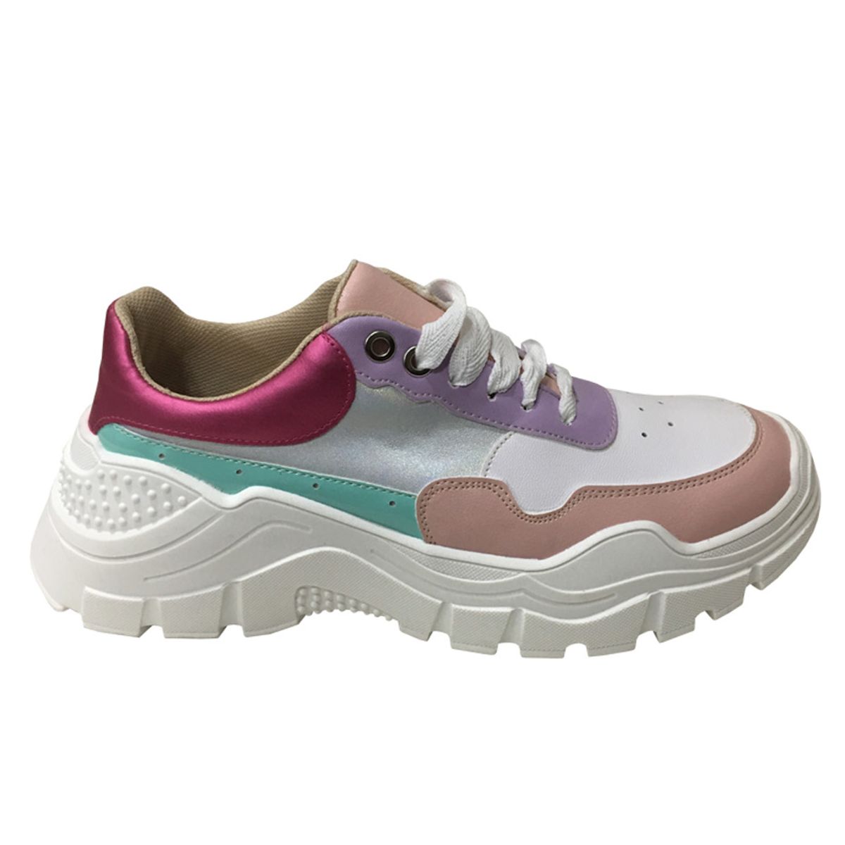 TODOPIEL - Zapatilla Ecocuero ZAX27 Rosa