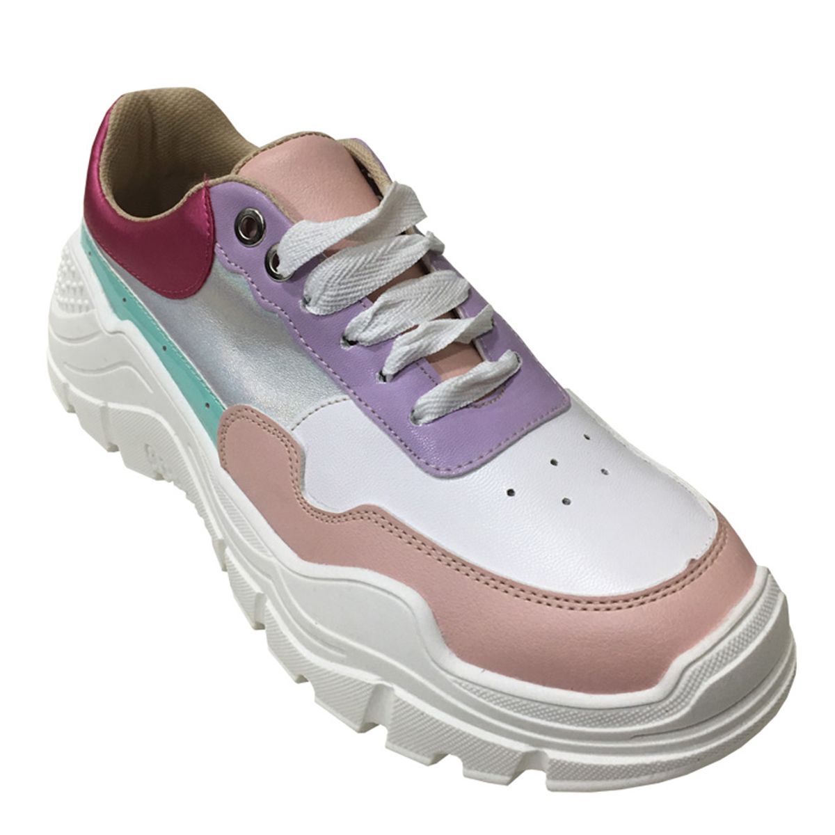 TODOPIEL - Zapatilla Ecocuero ZAX27 Rosa