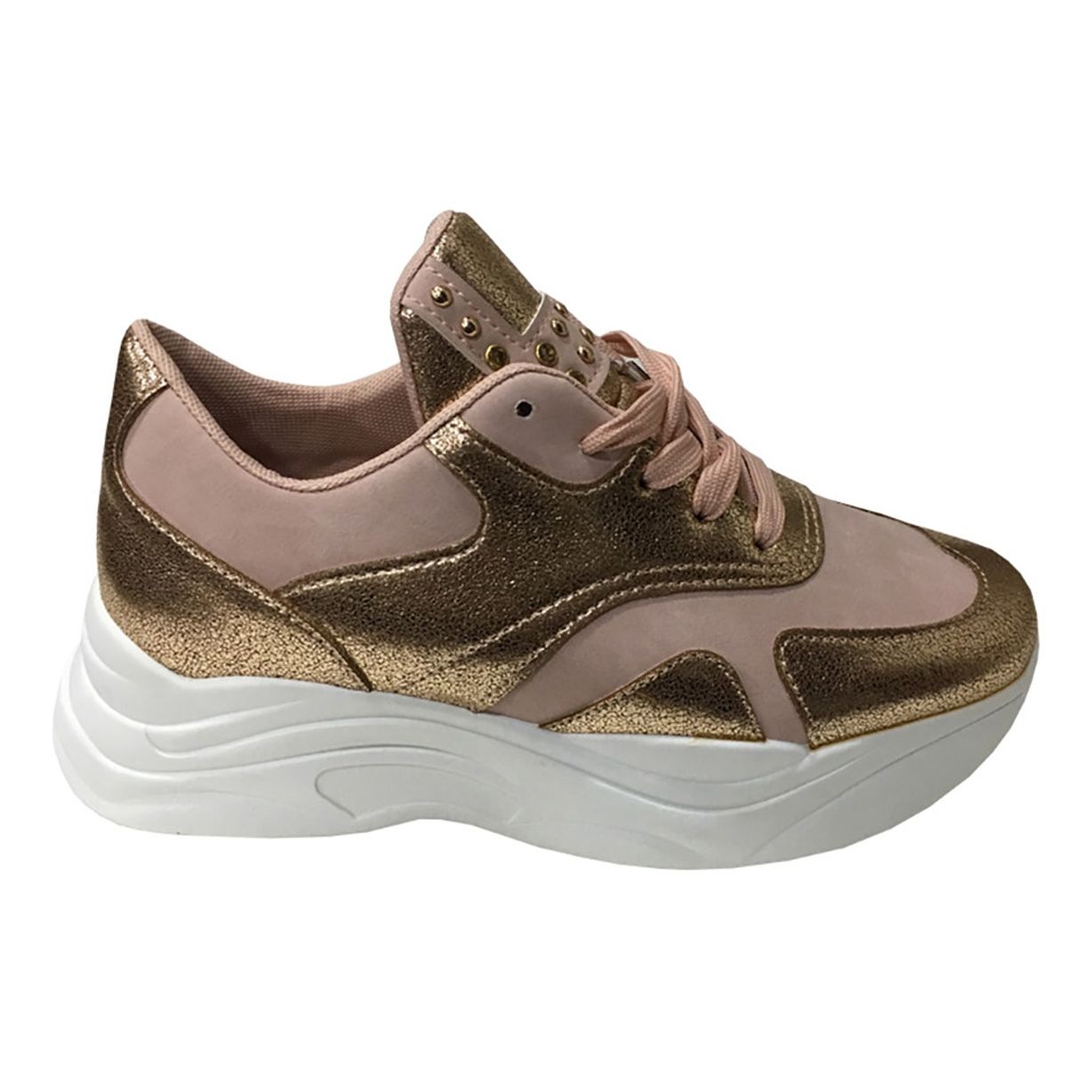 TODOPIEL - Zapatilla Ecocuero ZAX10 Rosado