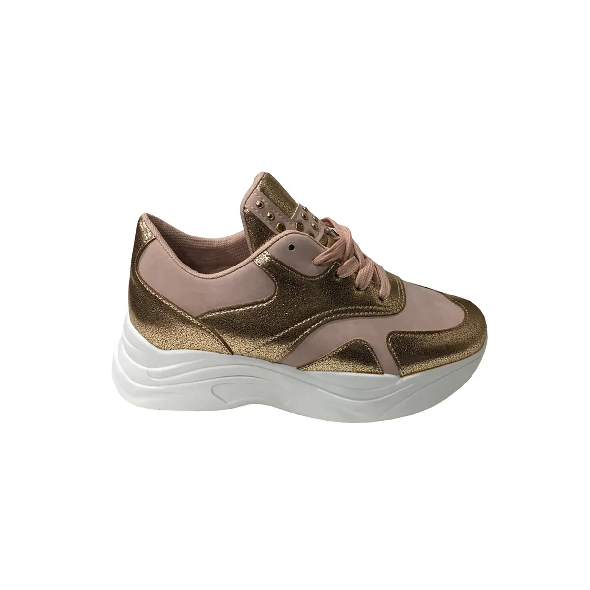 TODOPIEL - Zapatilla Ecocuero ZAX10 Rosado