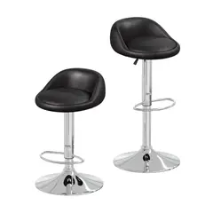 GENERICO - Silla Piso Bar Regulable Taburete Moderno Respaldo