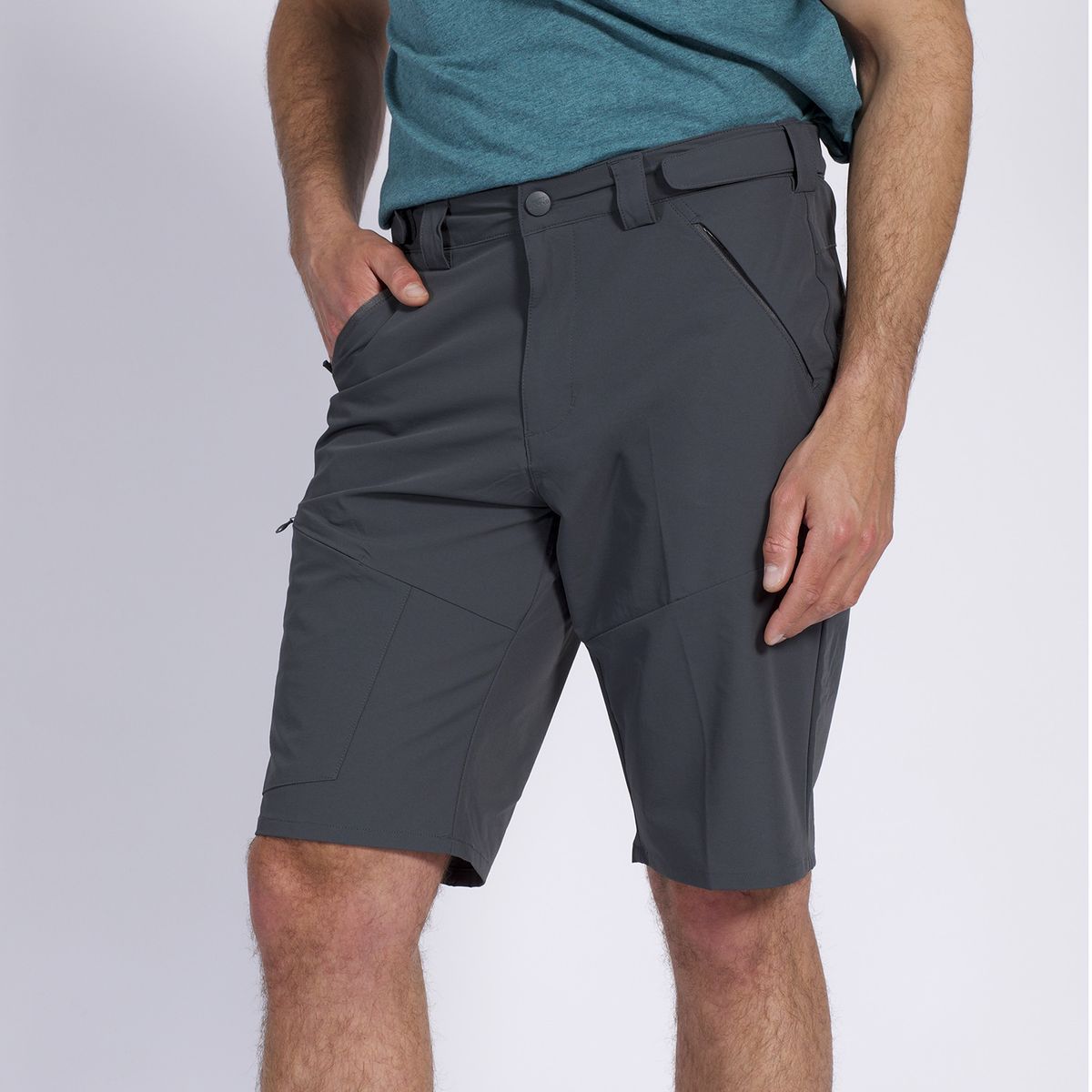 KANNU - Bermuda Explorer Multipocket Gris oscuro KANNU