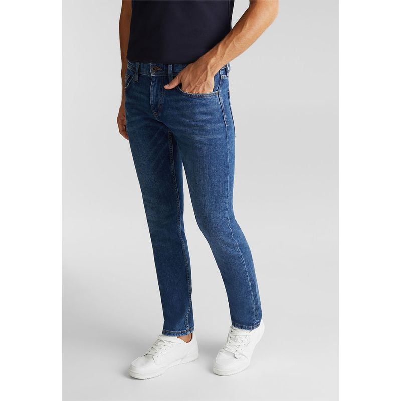 ESPRIT - Jeans Elásticos Con Algodón Ecológico Hombre Esprit ESPRIT