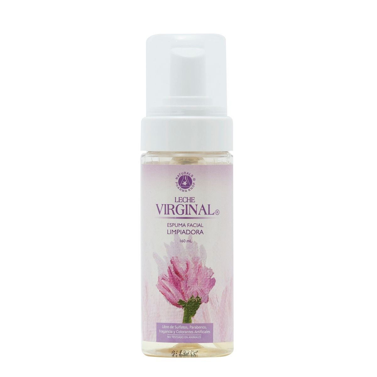 LECHE VIRGINAL - Espuma Facial Limpiadora 160 Ml Leche Virginal