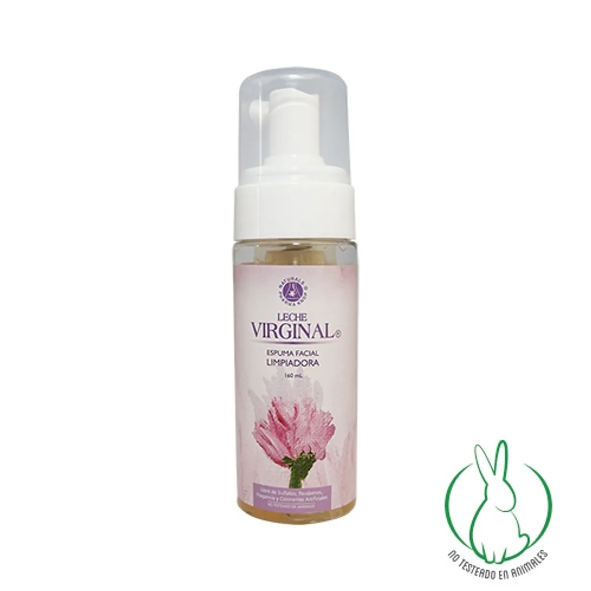 LECHE VIRGINAL - Espuma Facial Limpiadora 160 Ml Leche Virginal