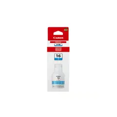 CANON - Tinta GI-16 Cian 136 ml para GX6010 y GX7010
